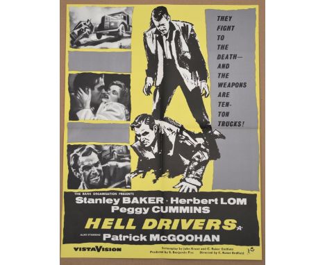 HELL DRIVERS (1957) - MOVIE LIFT BILL (22" x16.5” - 56cm x 42cm) contained within ad sales leaflet as originally supplied - F