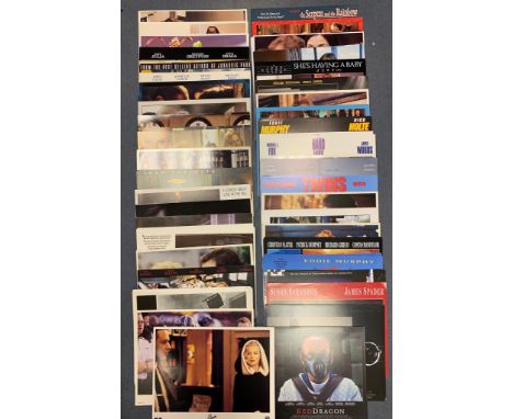 LARGE QUANTITY of LOBBY CARDS - Approximately 350+ US/International Lobby Cards (all different) - 99% are sets of at least 8 