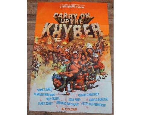 CARRY ON UP THE KHYBER (1968) - UK One Sheet Film Poster (27” x 40” – 68.5 x 101.5 cm) - Very Fine plus - Folded (as issued)