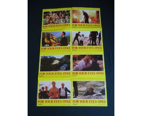 FOR YOUR EYES ONLY (1981) - US/FOREIGN/EUROPEAN One Sheet Movie Poster - Lobby Card Style - 27" x 40" (76 x 101.5 cm) - Very 