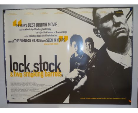 LOCK STOCK &amp; TWO SMOKING BARRELS (1998) - UK Quad Film Poster - GUY RITCHIE - VINNIE JONES - JASON STATHAM - 30" x 40" (7