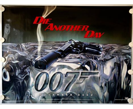 DIE ANOTHER DAY (2002) - UK Quad Film Poster - JAMES BOND 007 - Country of Origin British Advance Teaser 'Ice' Style - (30" x