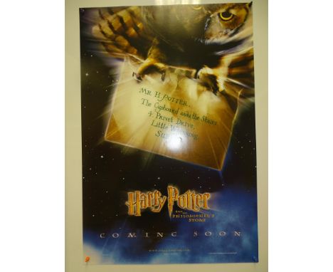 HARRY POTTER AND THE PHILOSOPHERS STONE 'ENVELOPE' TEASER DESIGN (2001)- UK One Sheet Movie Poster - 27" x 40" (68.5 x 101.5 