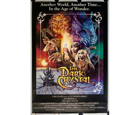 THE DARK CRYSTAL (1982) - UK / British one Sheet Movie Poster - B. Napoli artwork  - 27" x 40" (68.5 x 101.5) - Rolled (as is