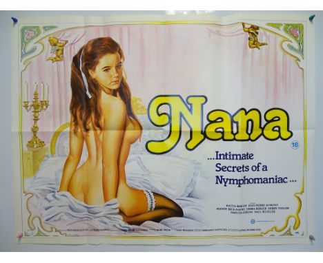 NANA (1982) - UK Quad Film Poster - Tom Chantrell artwork - 30" x 40" (76 x 101.5 cm) - Folded (as issued) - Near Fine