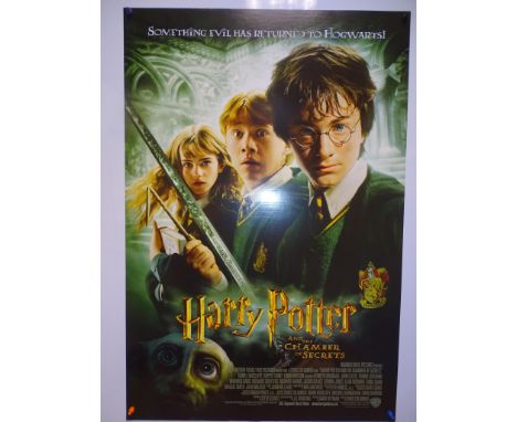 HARRY POTTER AND THE CHAMBER OF SECRETS (2002)- UK One Sheet Movie Poster - 27" x 40" (68.5 x 101.5 cm) Rolled, Near Fine