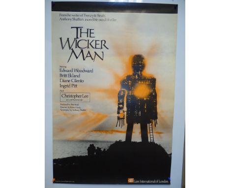 THE WICKER MAN (1973) - British One Sheet Movie Poster - Classic horror artwork - 27" x 40" (68.5 x 101.5 cm) - Rolled, Near 