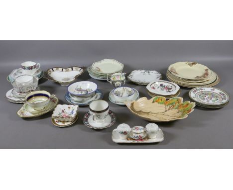 A good collection of various Paragon fine china including Royal Paragon, cruet set, soup dish, teawares, Carltonware dish etc