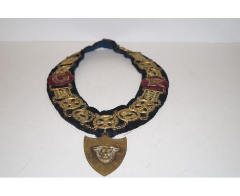 Masonic sash, related to Bolton