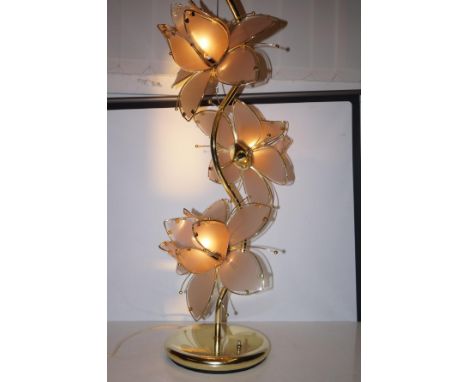 Very large, ornate lamp. Height-100cm