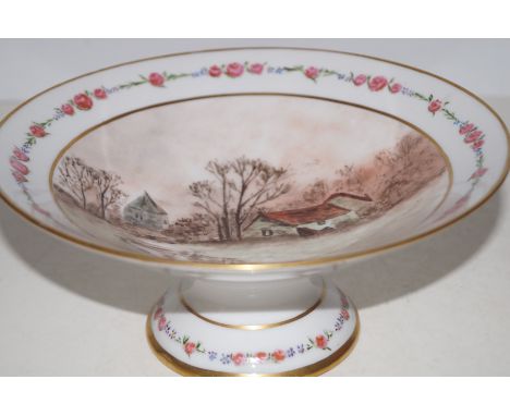 B&amp;Co France, ceramic footed bowl.