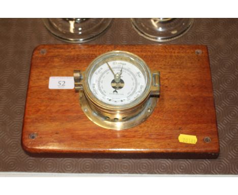 A Plastimo marine barometer