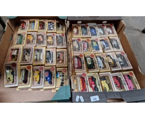 40 boxed Lledo model vehicles 