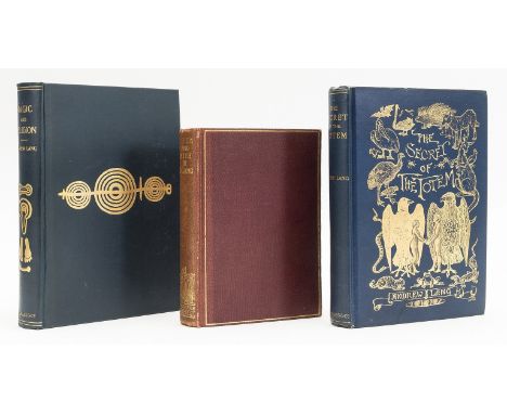 NO RESERVE Lang (Andrew) Magic and Religion, first edition, very faint spotting to top edge of one or two leaves, publisher's