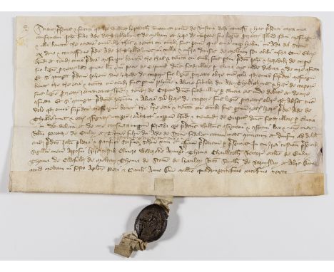 West Yorkshire.- Charter, I William Hepworth of Ruston have granted and confirmed to John son of Ada of Thyckholme [Thick Hol