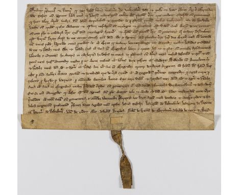 Shropshire.- Charter, I, William son of Umfrey de Umfriston have granted and confirmed to Agnes his daughter a messuage in Ol