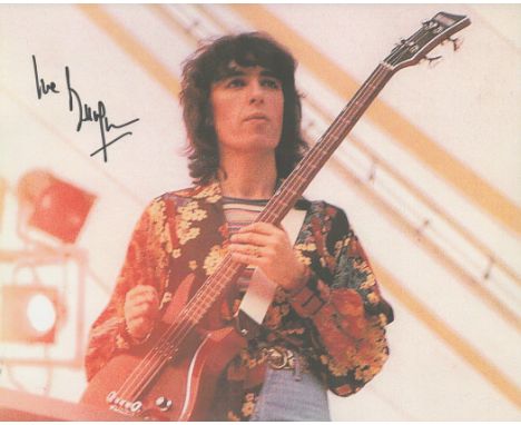 Bill Wyman signed 10x8 colour photo. Wyman is an English musician, best known as the bassist for the rock and roll band the R