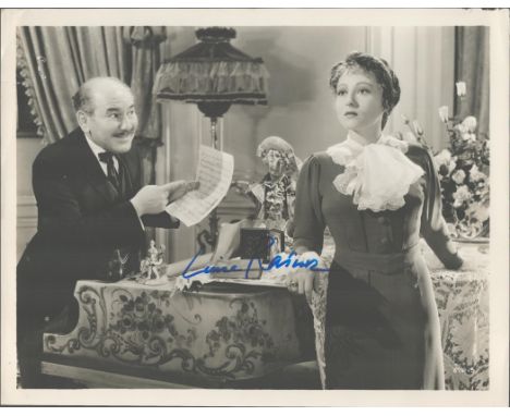 Luise Rainer signed 10x8 black and white colour photo. Rainer ( 12 January 1910 - 30 December 2014) was a German American-Bri