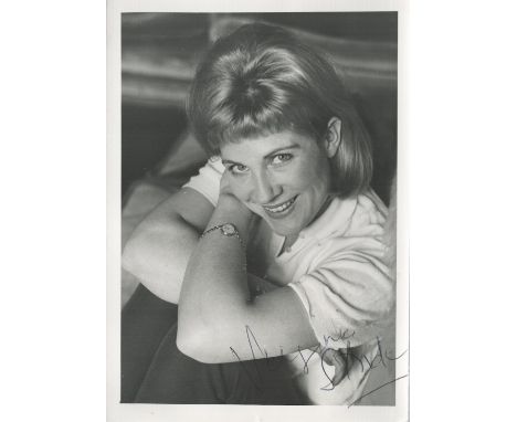 Virginia Stride signed 7x5 black and white photo. Stride, is a British actress of stage and screen who first came to public a