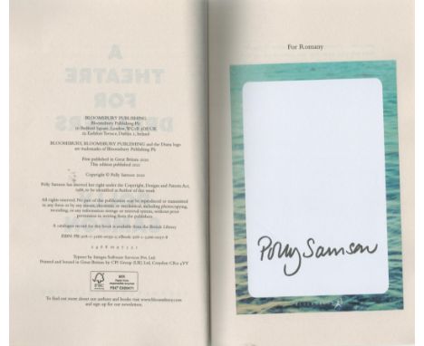 Polly Samson signed A Theatre For Dreamers first edition softback book. Good condition. All autographs come with a Certificat