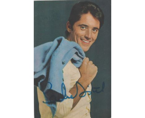 Sacha Distel signed 6x4 colour photo. Alexandre Sacha Distel (29 January 1933 - 22 July 2004) was a French singer, guitarist,