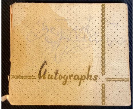 Football - autographs mid-20th century, Rangers FC including Jim Baxter, John Greig, Max Murray; Celtic including Jim Kennedy