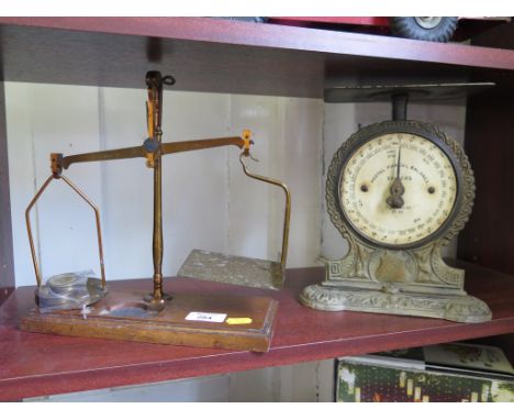 A set of Salter's postal parcel balances and another set of postal scales (2)