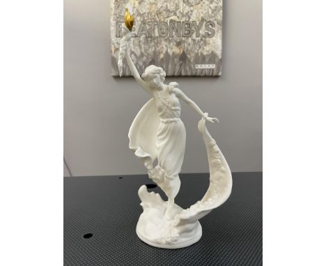 Franklin Mint Liberty Figurine by Stuart Feldman 25cm tall