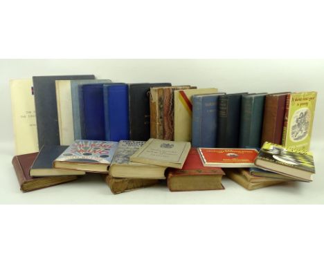 A quantity of books of military interest including Richard Cannon, Historical Record of the 56th West Essex Regiment of Foot;