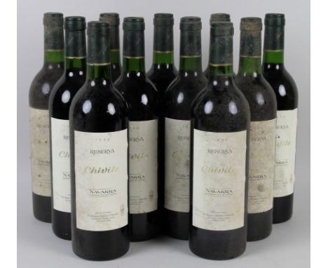 Vintage Wine: eleven bottles of Chivite, Navarra, Reserva 1990. (11)
Provenance: From the Cellar of Kenneth MacMahon Little