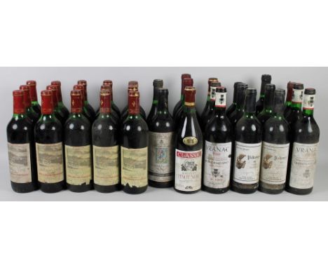 Vintage Wine: a mixed parcel of European red wines, mostly Bulgarian, Romanian and Hungarian, including seven bottles of Balk