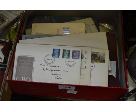 Stamps and Pens - a Parker fountain pen, others; First Day Cover; ; a Schoolboy stamp collection GB and the rest of the world