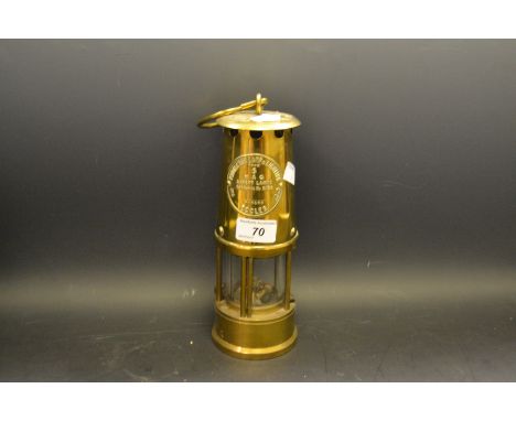An Eccles Miners lamp