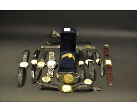 Gentleman's and Ladies wristwatches to include Timex automatic; a Sekonda wristwatch; a ladies gold plated Sekonda watch boxe