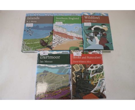 NEW NATURALIST: No. 108, Friend, Peter, Southern England, 2008; No. 109. Berry, R J, Islands, 2009; No. 110. Cabot, David, Wi