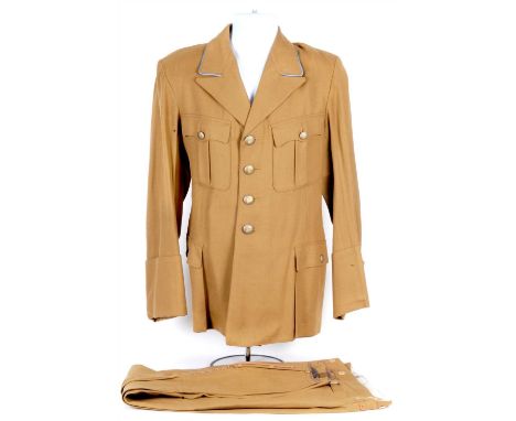 A German Third Reich NSDAP Political Leader uniform for Orts (local level) uniform (Dienstrock für Politische Leiter) consist