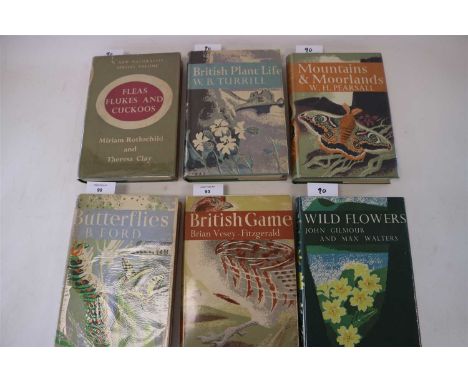 NEW NATURALIST: No. 1. Ford, E B, Butterflies 1945; No. 2. Vesey-Fitzgerald, B, British Game 1946; No. 5. Gilmour &amp; Walte