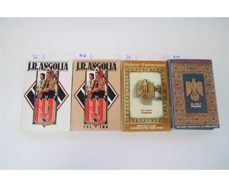 ANGOLIA, J R, The HJ, 2 vols, San Jose, California 1991 &amp; 1992. Both vols signed by the author. With the same author's fo