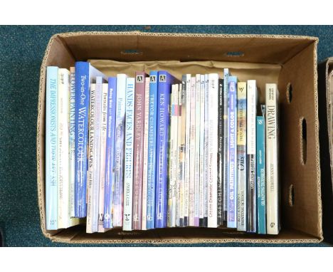 HAMMOND, John, Capturing the Light in Acrylics. 4to 2005. With other books on painting and drawing (2 boxes)