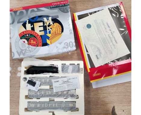 A boxed Hornby Limited Edition 00 gauge Train Pack 'Heart of Midlothian' Train pack&nbsp; R2794M 