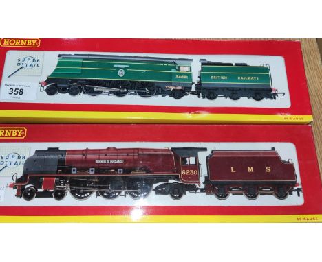 Two originally boxed Hornby Super Detail 00 gauge locomotives R2236 and R2220 