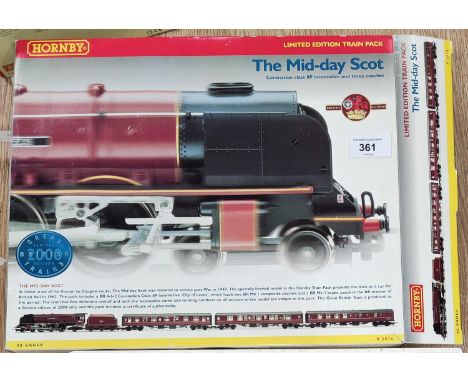 A limited edition Hornby Train Pack 'The Mid-day Scot' 00 gauge boxed 