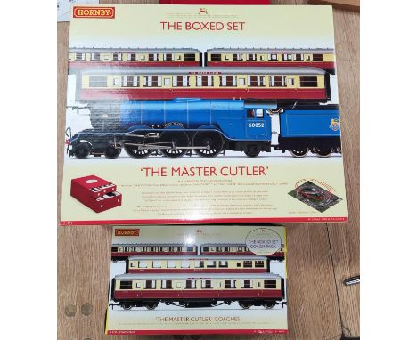 A Hornby 00-gauge boxed set 'The Master Cutler' R1074 &nbsp;and 'The Masters Cutler' Coaches coach pack R4255&nbsp; 