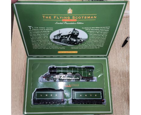 A boxed Hornby Limited Presentation Edition Green The Flying Scotsman 1966-1973 00 gauge locomotive 