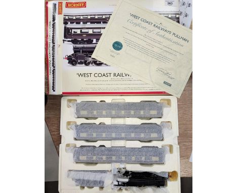A Hornby boxed limited edition 00 gauge train pack 'West Coast Railways' Pullman R2979 