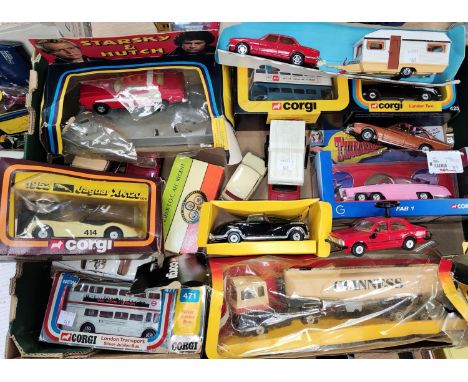 A selection of various Corgi Vintage diecast vehicles etc 