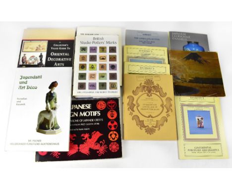 A small quantity of Sotheby's catalogues from various auctions to include 'Good Japanese Ceramics, Works of Art and Furniture