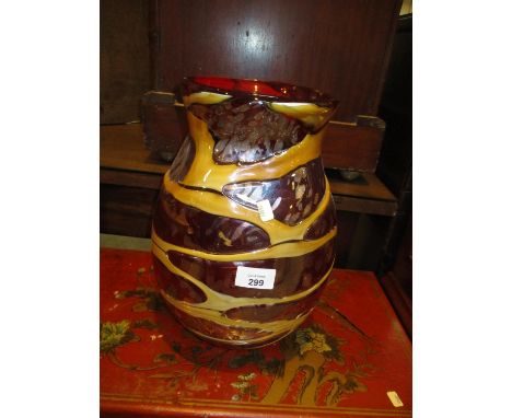 Art Glass Vase, 32cm