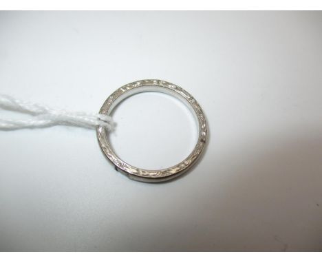 18ct Gold Apex Wedding Ring, 3.25g