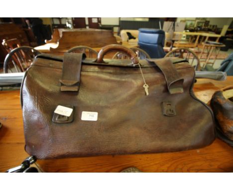 Vintage Leather Sports bag